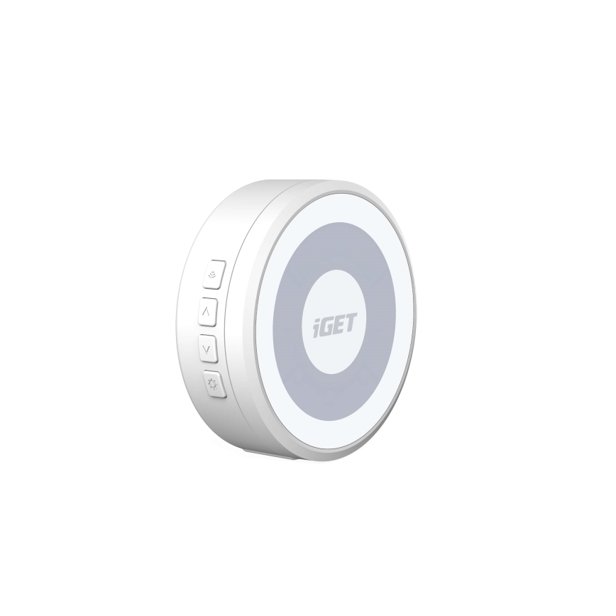 Vídeo timbre con sensor de movimiento Full HD 1080p IP65 Wi-Fi blanco + altavoz