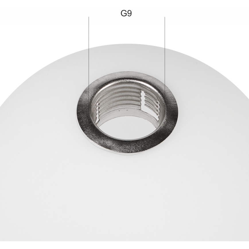 Vidrio de recambio para lámpara de araña ASTRO G9 diá. 12 cm