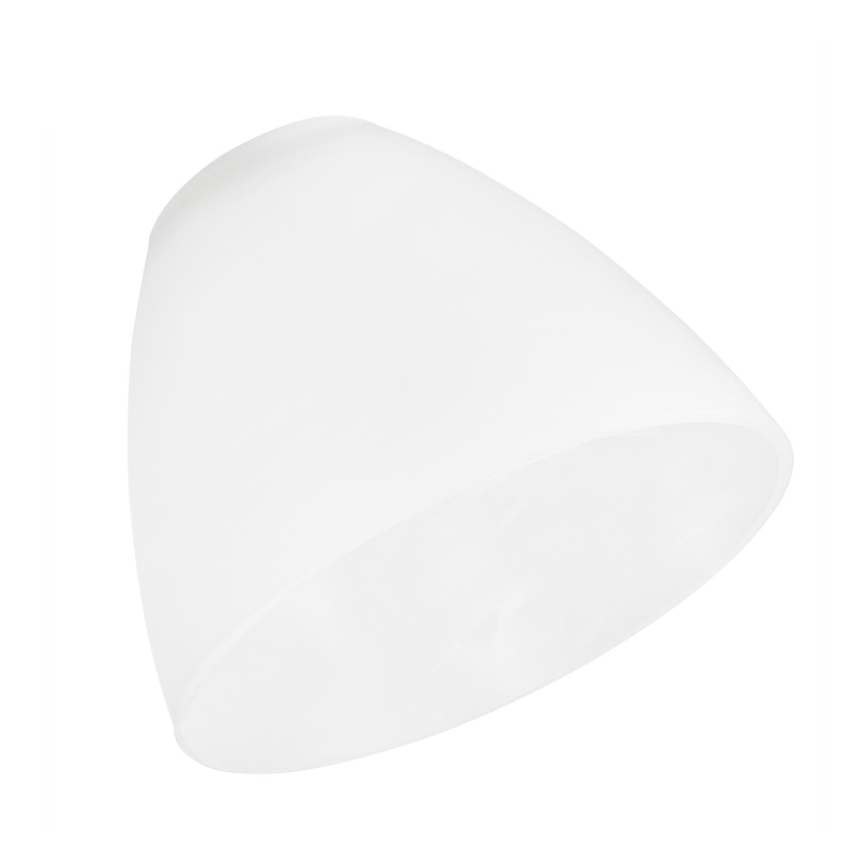 Vidrio de recambio para lámpara de araña, lámpara de mesa, lámpara de pie, aplique y plafón MIRANDA E27 110x130 mm blanco