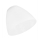 Vidrio de recambio para lámpara de araña, lámpara de mesa, lámpara de pie, aplique y plafón MIRANDA E27 110x130 mm blanco