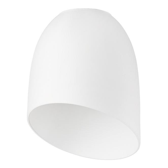 Vidrio de recambio para lámpara de araña y aplique DONNA E27 blanco