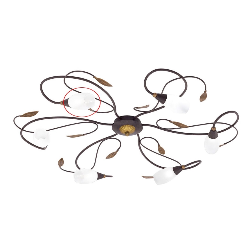 Vidrio de recambio para lámpara de techo Eglo - GERBERA 90697