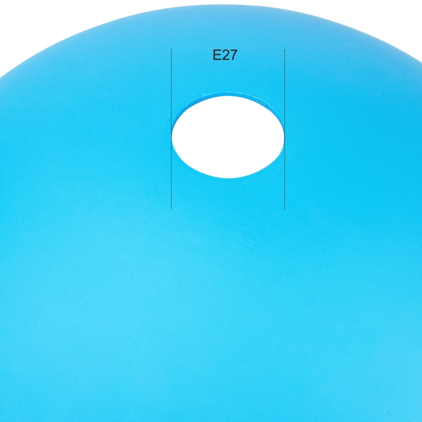 Vidrio de repuesto para lámpara de araña DAY & NIGHT E27 diá. 30 cm azul