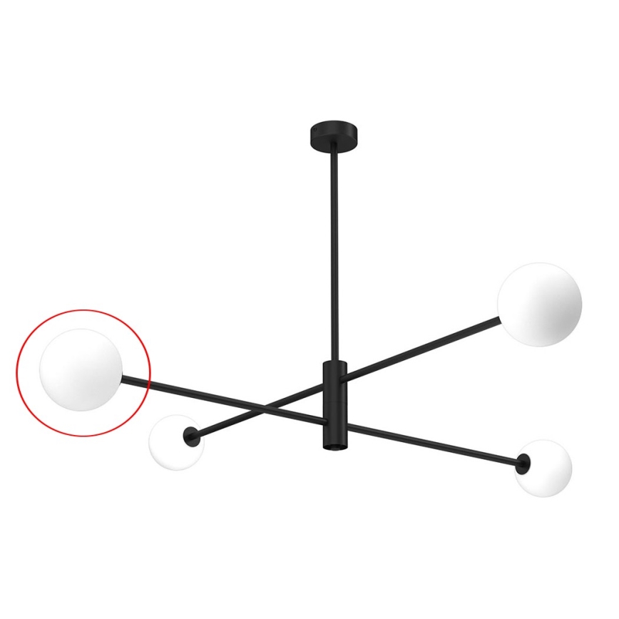 Vidrio de repuesto para lámpara de araña DORI G9 diá. 10 cm blanco
