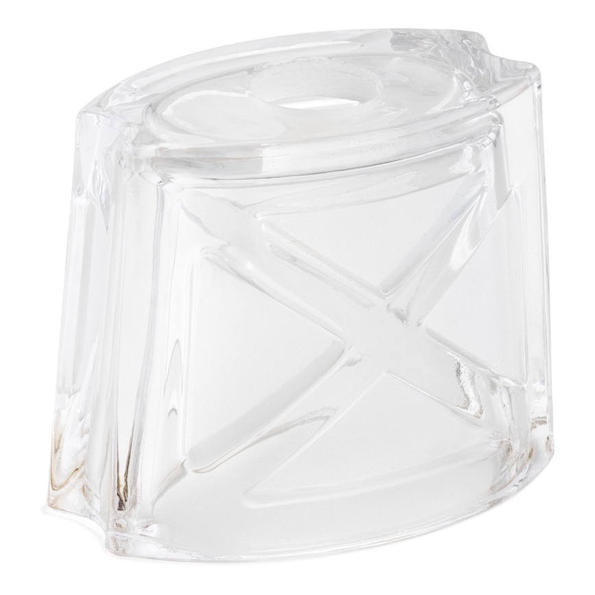 Vidrio de repuesto para lámpara de araña E14 10x12 cm blanco