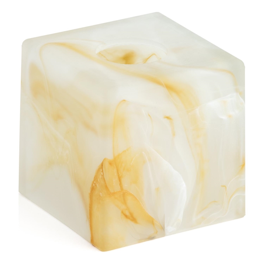 Vidrio de repuesto para lámpara de araña E14 8,5x8 cm beige
