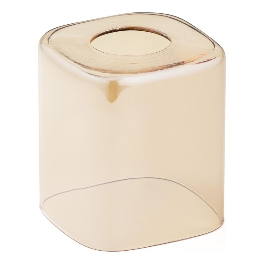 Vidrio de repuesto para lámpara de araña E27 11x9,5 cm beige