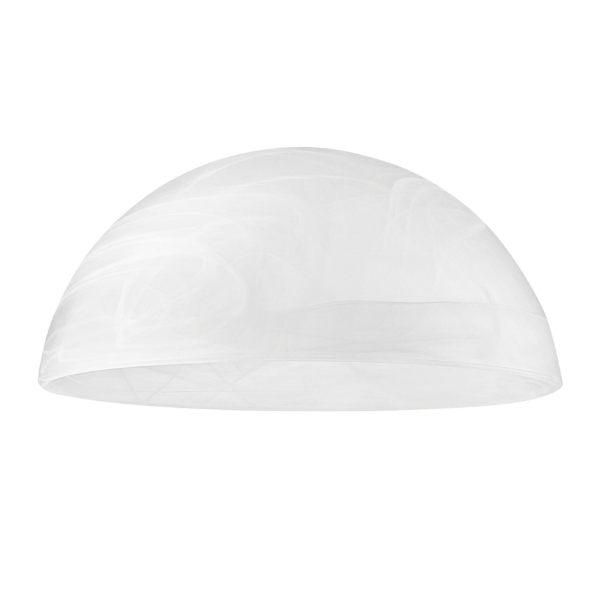 Vidrio de repuesto para lámpara de araña E27 130x300 mm blanco