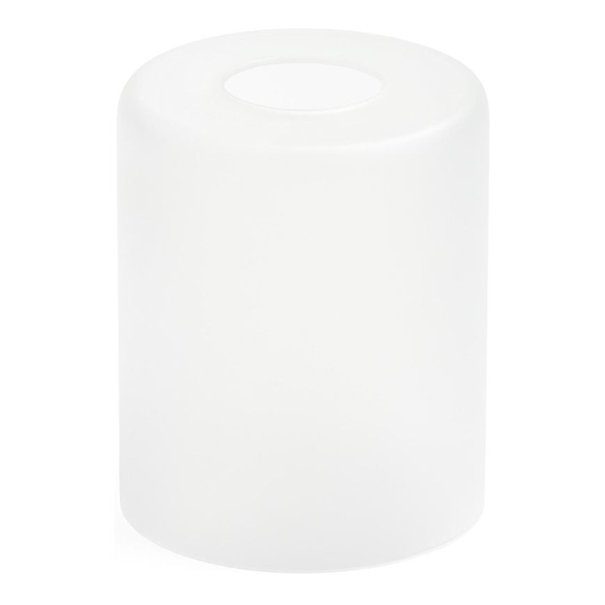 Vidrio de repuesto para lámpara de araña E27 diá. 10 cm blanco