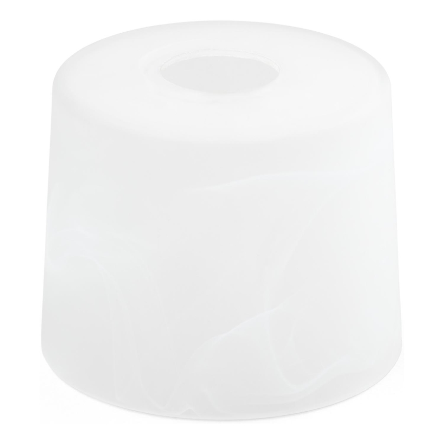 Vidrio de repuesto para lámpara de araña E27 diá. 13 cm blanco