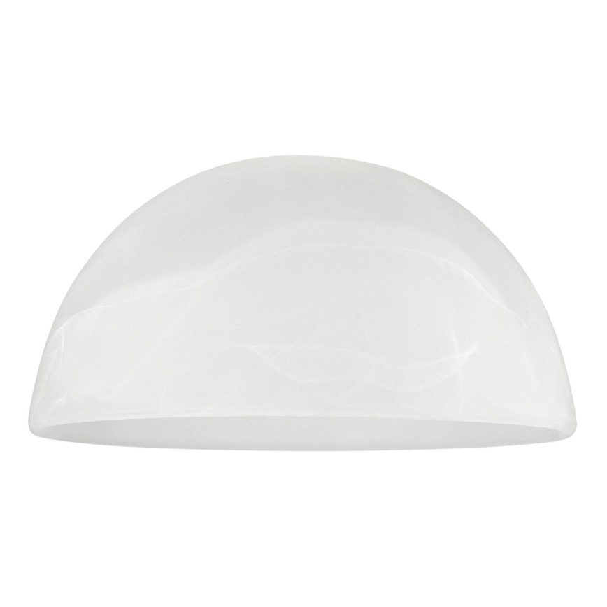 Vidrio de repuesto para lámpara de araña E27 diá. 19 cm blanco