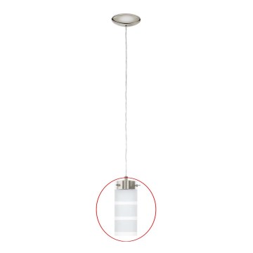 Vidrio de repuesto para lámpara de araña en una cadena EGLO - Olvero
