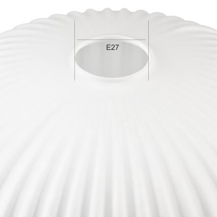Vidrio de repuesto para lámpara de araña HARMA E27 14x25 cm blanco