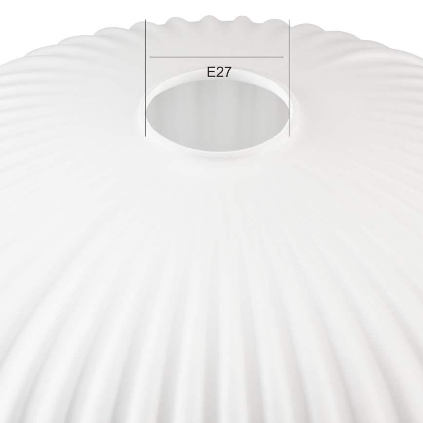 Vidrio de repuesto para lámpara de araña HARMA E27 17x30 cm blanco