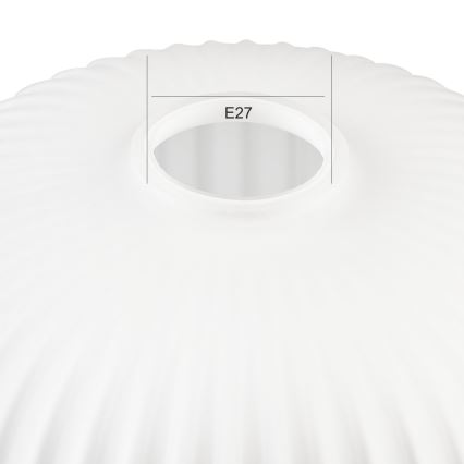 Vidrio de repuesto para lámpara de araña HARMA E27 18x20 cm blanco