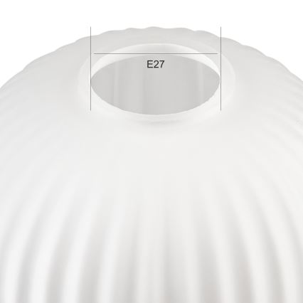 Vidrio de repuesto para lámpara de araña HARMA E27 21x14 cm blanco