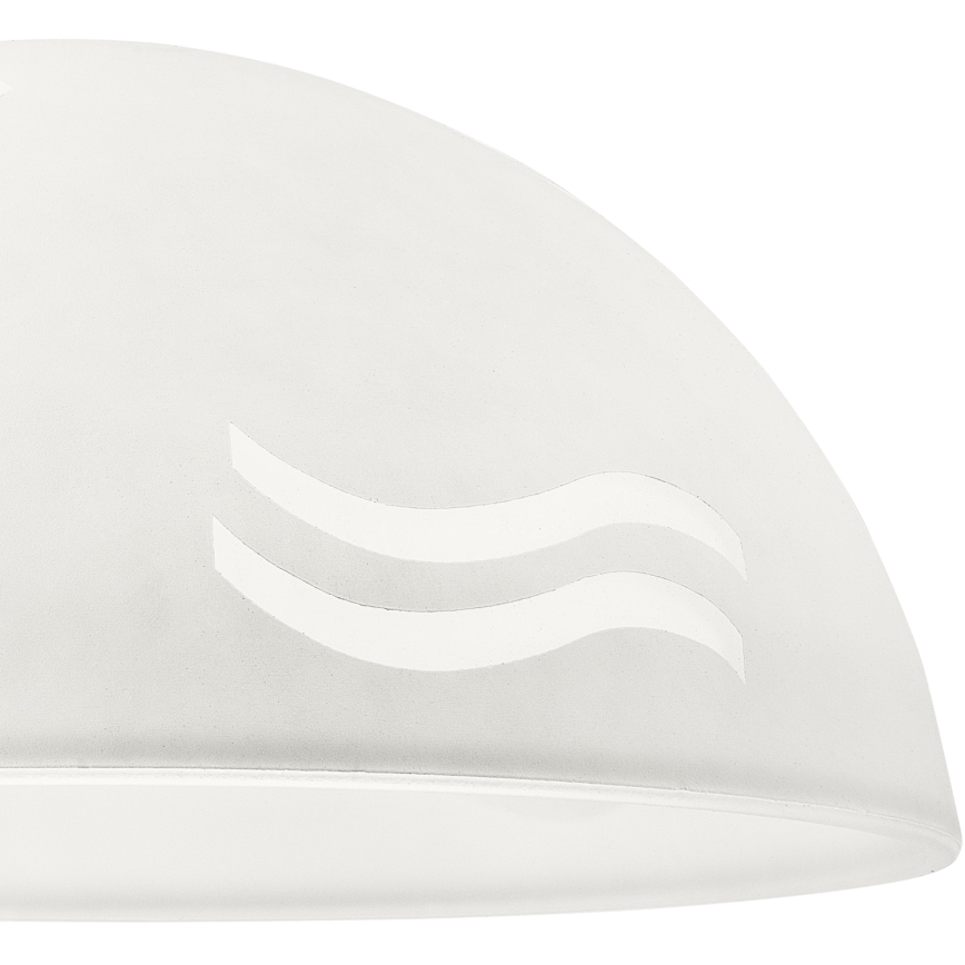 Vidrio de repuesto para lámpara de araña SFERA E27 140x300 mm blanco