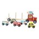 Vilac - Camión de madera con coches de juguete