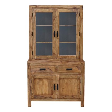Vitrina RAMI 180x100 cm madera maciza/palisandro