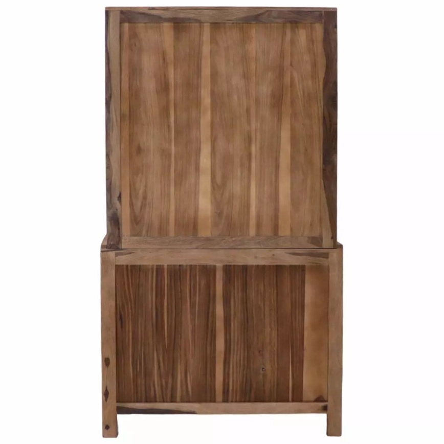 Vitrina RAMI 180x100 cm madera maciza/palisandro