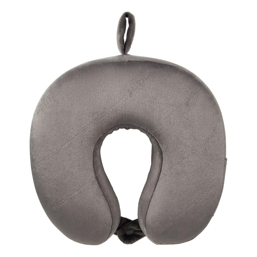Wenger - Almohada de viaje de espuma viscoelástica gris