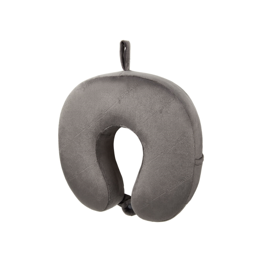 Wenger - Almohada de viaje de espuma viscoelástica gris