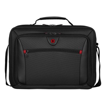Wenger - Bolsa para portátil 10 l 15,6" con bolsillo para tableta 10" Insight negro