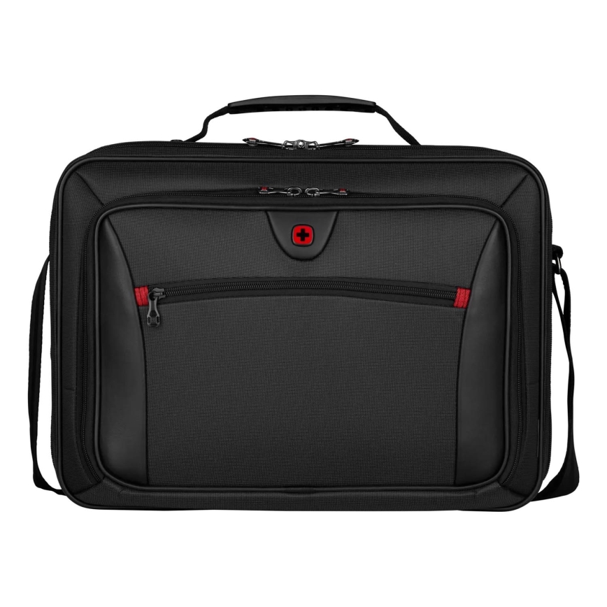 Wenger - Bolsa para portátil 10 l 15,6" con bolsillo para tableta 10" Insight negro