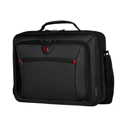 Wenger - Bolsa para portátil 10 l 15,6" con bolsillo para tableta 10" Insight negro