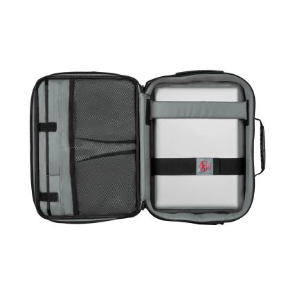 Wenger - Bolsa para portátil 10 l 15,6" con bolsillo para tableta 10" Insight negro