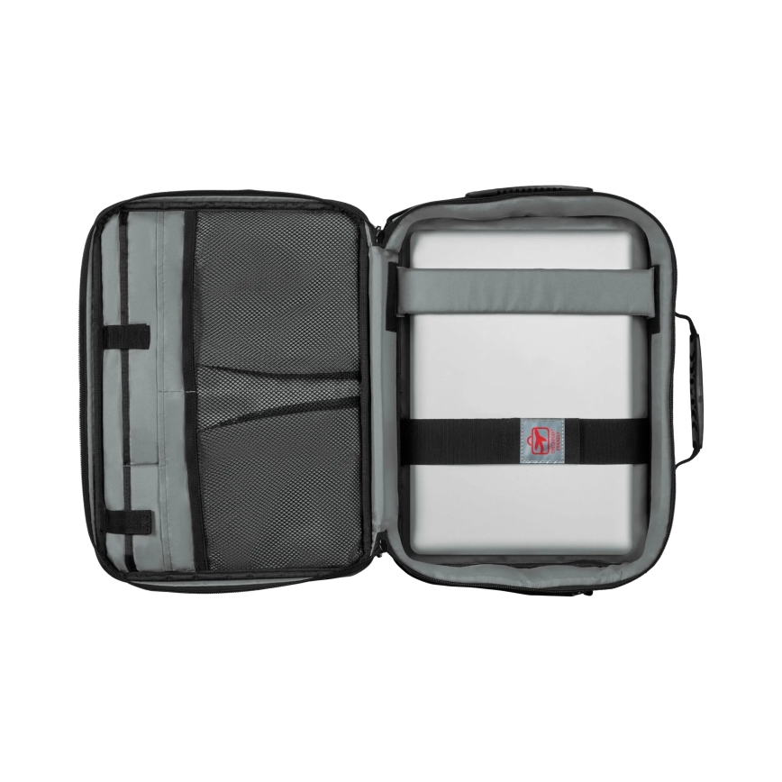 Wenger - Bolsa para portátil 10 l 15,6" con bolsillo para tableta 10" Insight negro