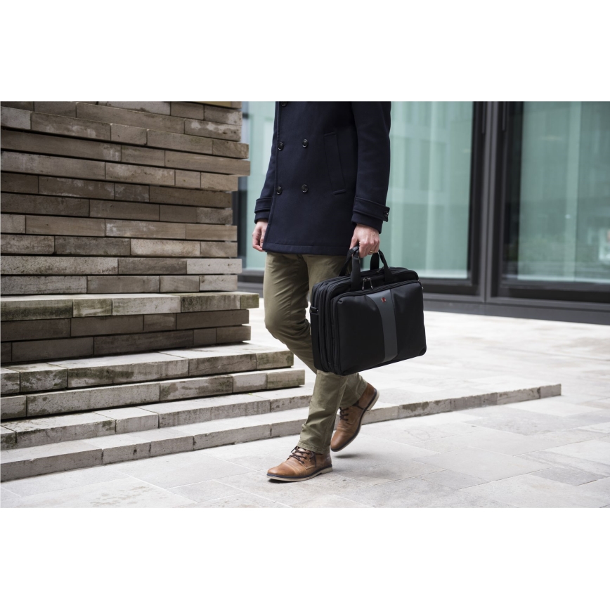 Wenger - Bolsa para portátil 15 l 16" Legacy Double negro