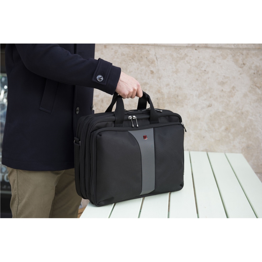 Wenger - Bolsa para portátil 15 l 16" Legacy Double negro