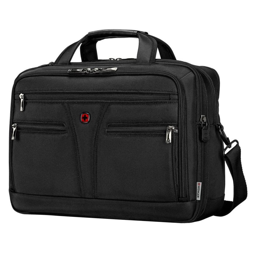 Wenger - Bolsa para portátil 19 l 14-16" con bolsillo para tableta 10" BC Estrella negro