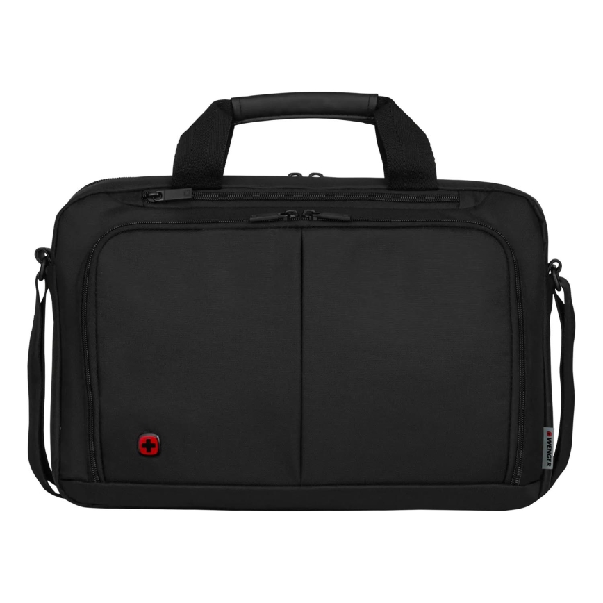 Wenger - Bolsa para portátil 5 l 14" con bolsillo para tableta 10" Source negro