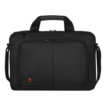 Wenger - Bolsa para portátil 8 l 16" con bolsillo para tableta 10" Source negro