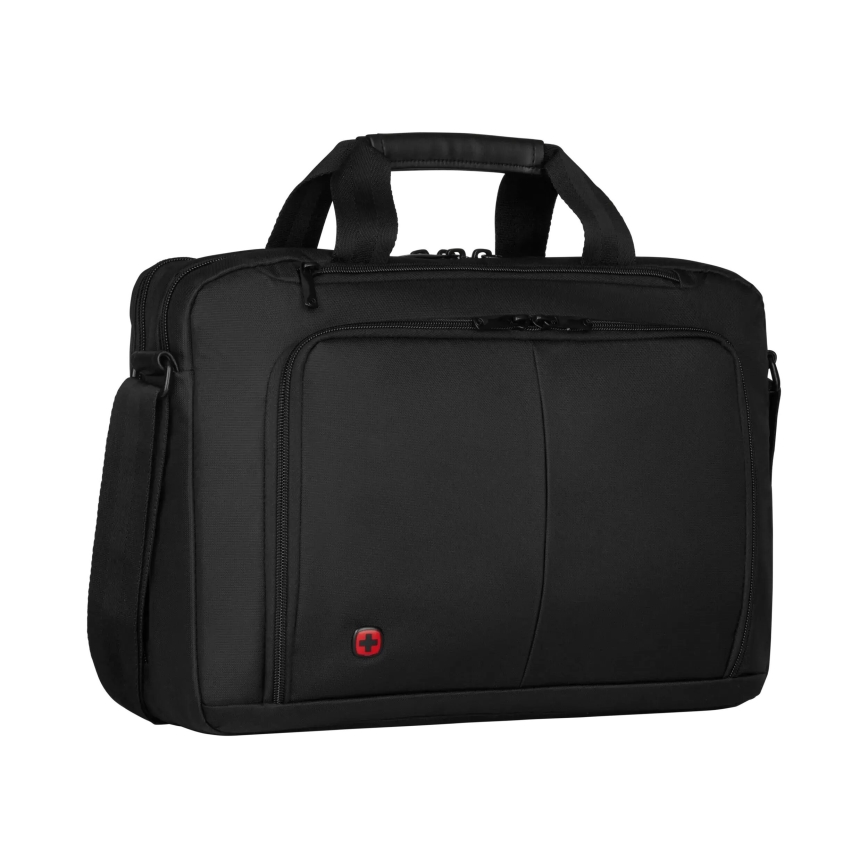 Wenger - Bolsa para portátil 8 l 16" con bolsillo para tableta 10" Source negro