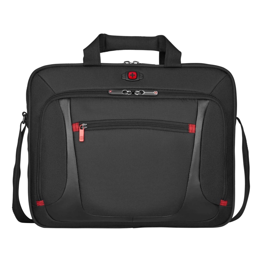 Wenger - Bolsa para portátil 9 l 16" con bolsillo para tableta 10" Sensor negro
