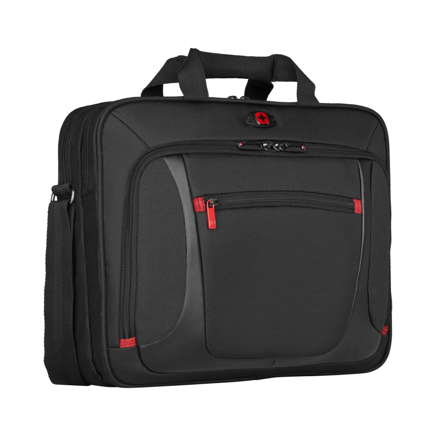 Wenger - Bolsa para portátil 9 l 16" con bolsillo para tableta 10" Sensor negro