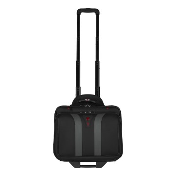 Wenger - Equipaje de viaje con ruedas 29 l + Funda para computadora portátil 15,6" Granada negro