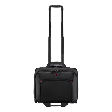 Wenger - Maleta de viaje con ruedas 23 l 17" + bolsa para portátil 15,4" Potomac negro
