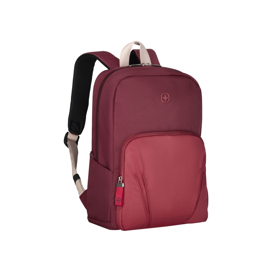 Wenger - Mochila para portátil 20 l 15,6" con bolsillo para tableta 10" Movimiento rojo