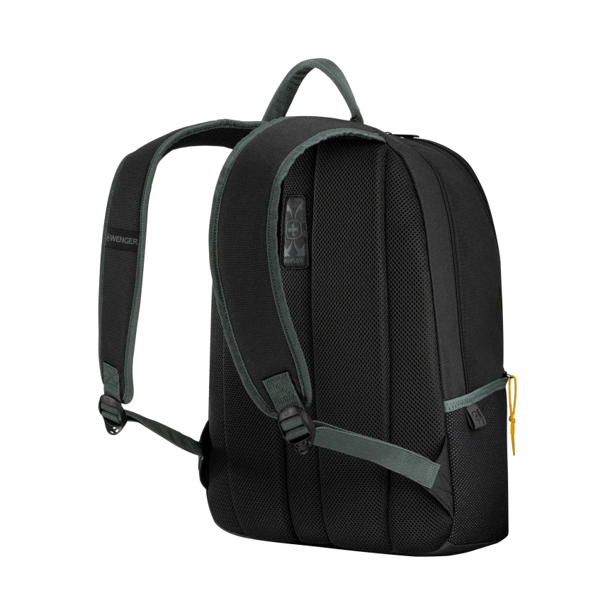 Wenger - Mochila para portátil 22 l 15,6" con bolsillo para tableta 10" Trayl negro