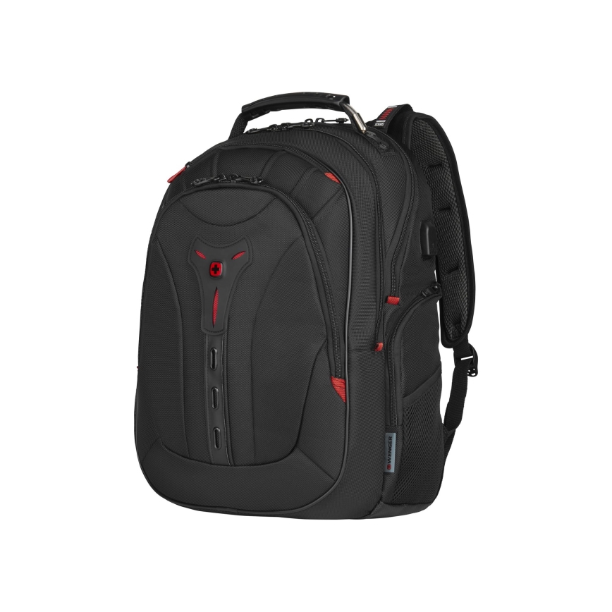 Wenger - Mochila para portátil 25 l 16" con bolsillo para tableta 10" Pegasus Deluxe negro