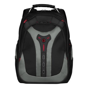 Wenger - Mochila para portátil 25 l 17" con bolsillo para tableta 12" Pegasus negro/gris