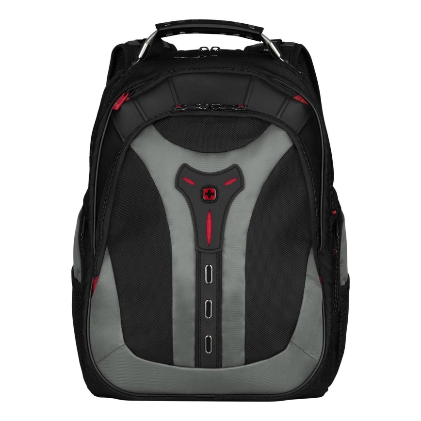 Wenger - Mochila para portátil 25 l 17" con bolsillo para tableta 12" Pegasus negro/gris