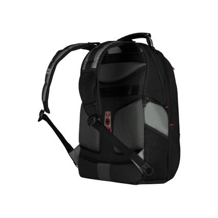 Wenger - Mochila para portátil 25 l 17" con bolsillo para tableta 12" Pegasus negro/gris