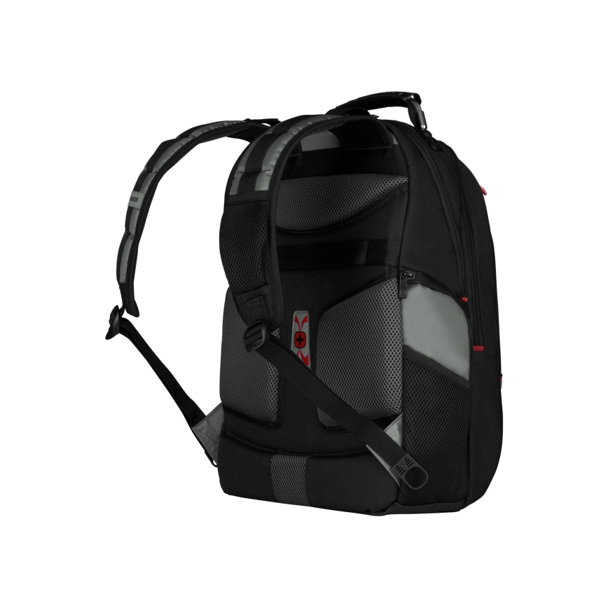 Wenger - Mochila para portátil 25 l 17" con bolsillo para tableta 12" Pegasus negro/gris