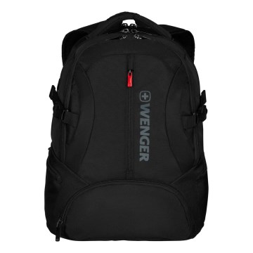 Wenger - Mochila para portátil 27 l 16" con bolsillo para tableta 10" Transit negro
