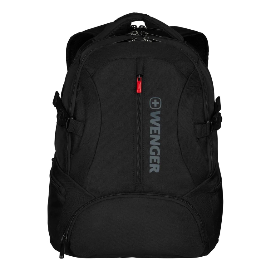 Wenger - Mochila para portátil 27 l 16" con bolsillo para tableta 10" Transit negro